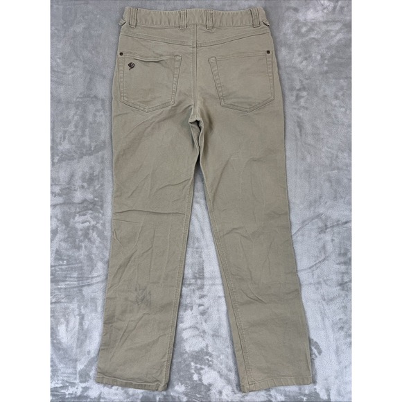 Duck Camp Pants Mens 30x28 Beige Canvas Camping Hunting Outdoor Sportsman - Picture 5 of 8